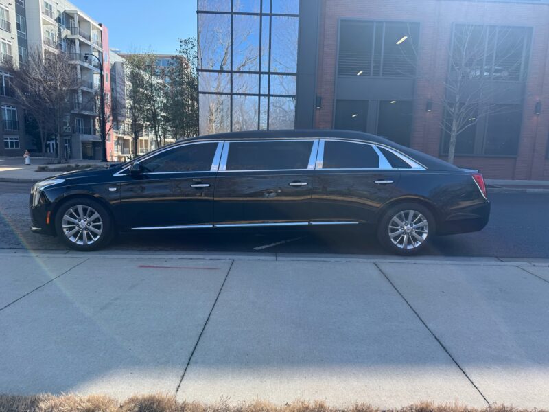 2018 Cadillac Lehman Peterson Raised Roof Six Door Limousine